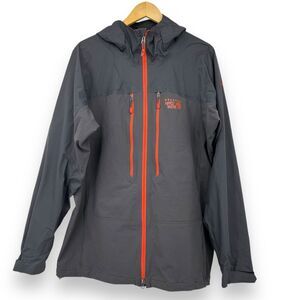 Mountain Hardwear Black and Orange Windbreaker